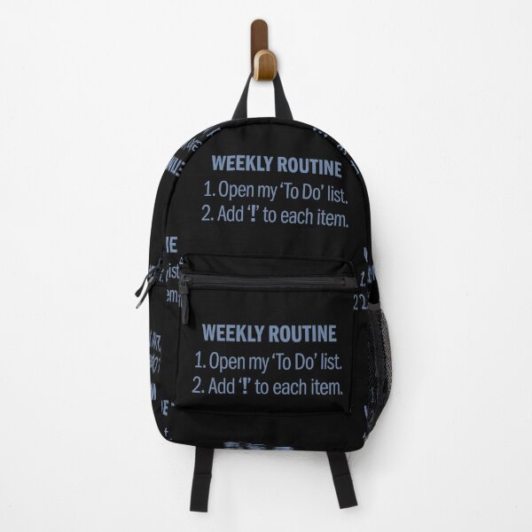 Item preview, Weekly routine. v.3 designed and sold by x1brett.