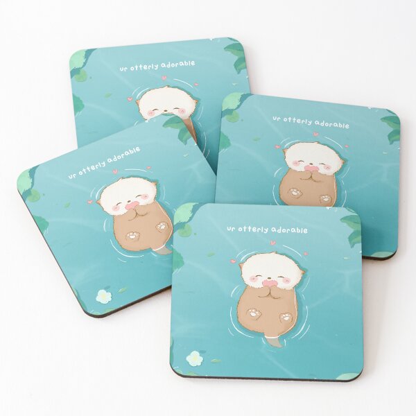Item preview, Valentines Otter designed and sold by moonravin.