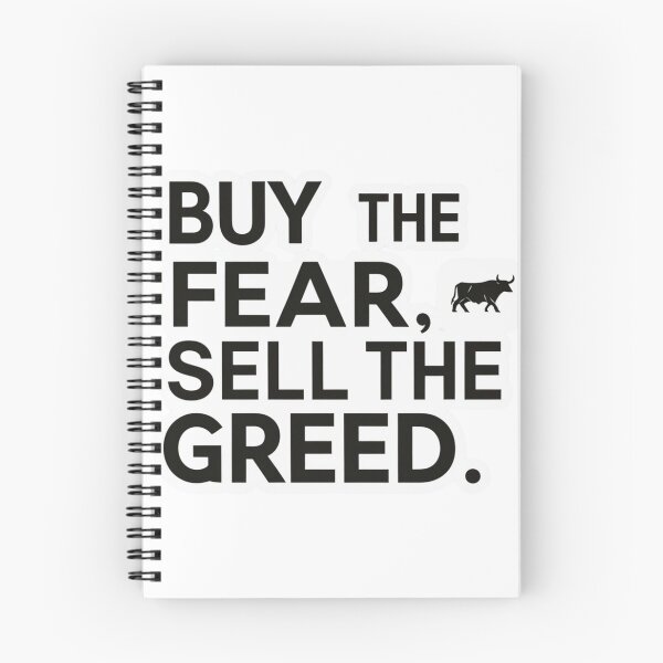 Item preview, Buy the Fear, Sell the Greed Gift For Trader designed and sold by D1dymos.