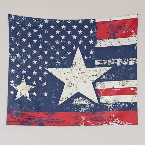 Artikelvorschau, Vintage Camouflage USA Vintage Flagge Patriotischer Entwurf entworfen und verkauft von CamouflageLab.