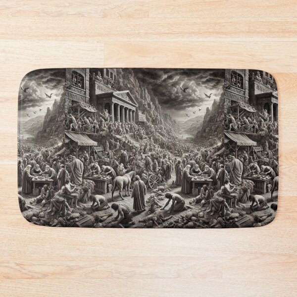 Item preview, "The Earth Was Filled with Violence" – The Corruption Before the Flood Verse: Genesis 6:11 (KJV) designed and sold by Meta2Physical.