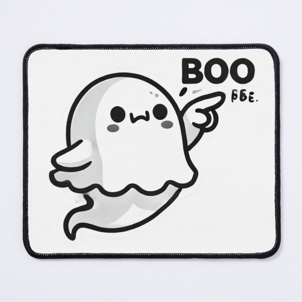Item preview, Cute Judgy Ghost - Funny Spooky Sticker designed and sold by Umarjon.