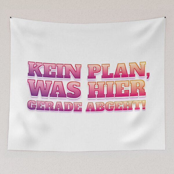 Item preview, Kein Plan, was hier gerade abgeht! German, T-Shirt Designs designed and sold by RvinJo8.