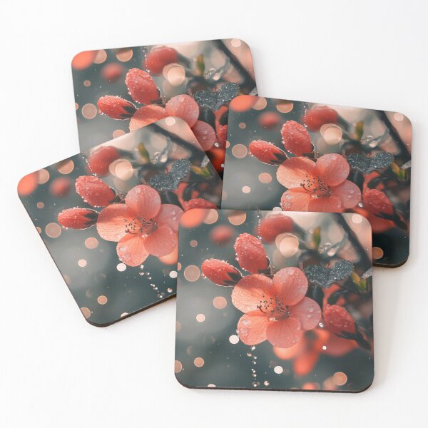 Item preview, Quince Blossom Rain. designed and sold by RGShirtWorks.