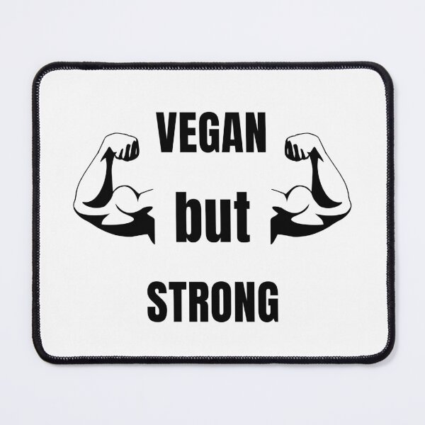 Item preview, Vegan but Strong - Motivational Vegan Design designed and sold by VirginieSan.