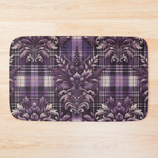 Item preview, Royal Majesty Plaid: A Luxurious Purple Tartan designed and sold by Meta2Physical.