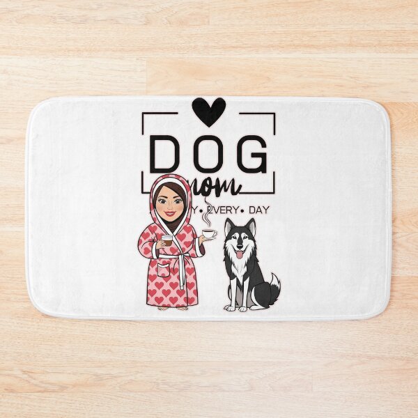 Item preview,  Dog Mom All Day Every Day – Cozy Morning with a Czechoslovakian Wolfdog designed and sold by GoodyPaws.