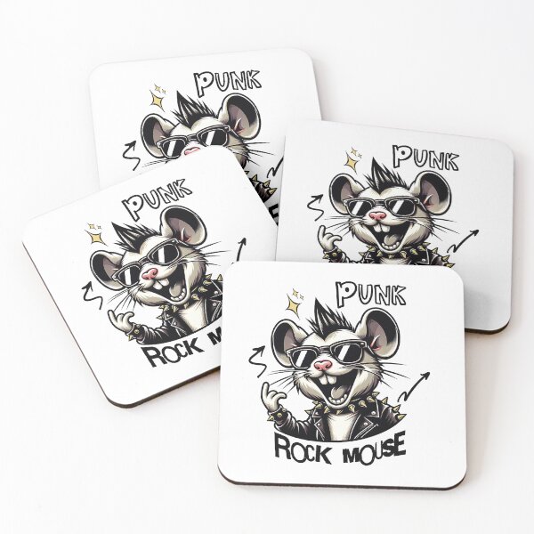 Item preview, Punk Mouse. designed and sold by KojourinArt.
