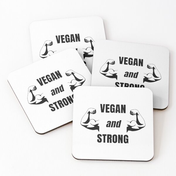 Item preview, Vegan and Strong - Muscular Vegan Design designed and sold by VirginieSan.