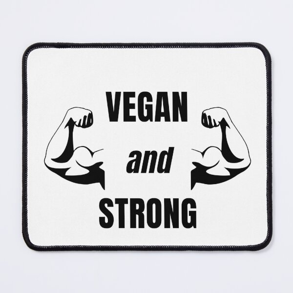 Item preview, Vegan and Strong - Muscular Vegan Design designed and sold by VirginieSan.