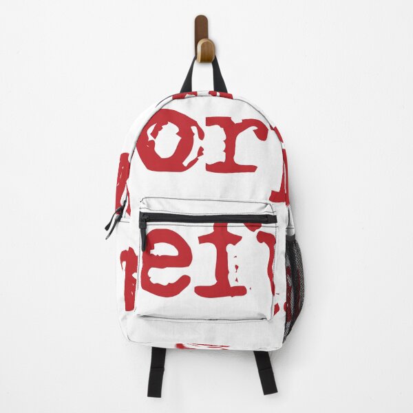 Item preview, defund corporate media in red typewriter font on white designed and sold by deynaaz.
