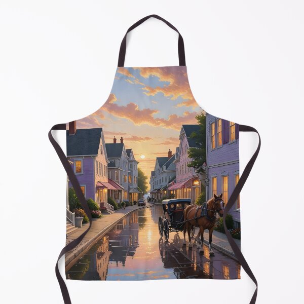 Item preview, Mackinac Island, Michigan: Sunset Victorian Charm designed and sold by LSVart.