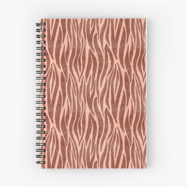 Item preview, Zebra stripes in mocha mousse brown and pink designed and sold by SJAPhoto.