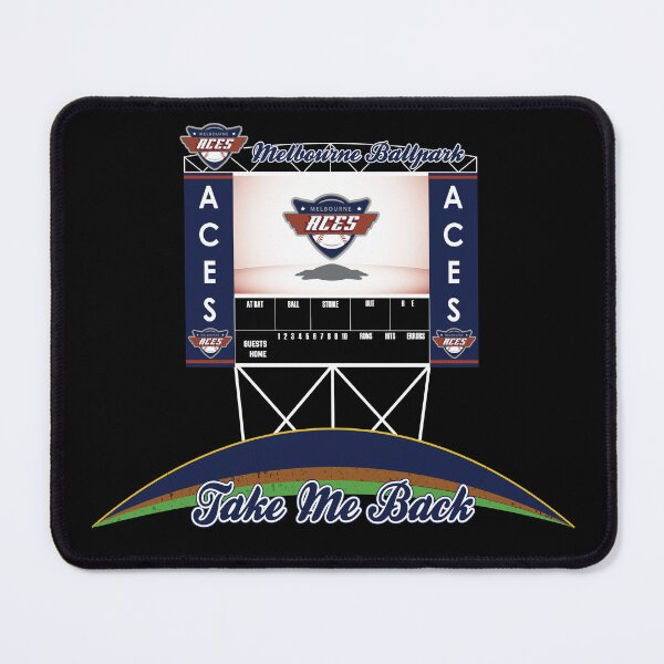 Item preview, Take Me Back To Melbourne Ballpark Baseball ABL Vector Graphic Digital Art Illustration designed and sold by Digitising Booth.