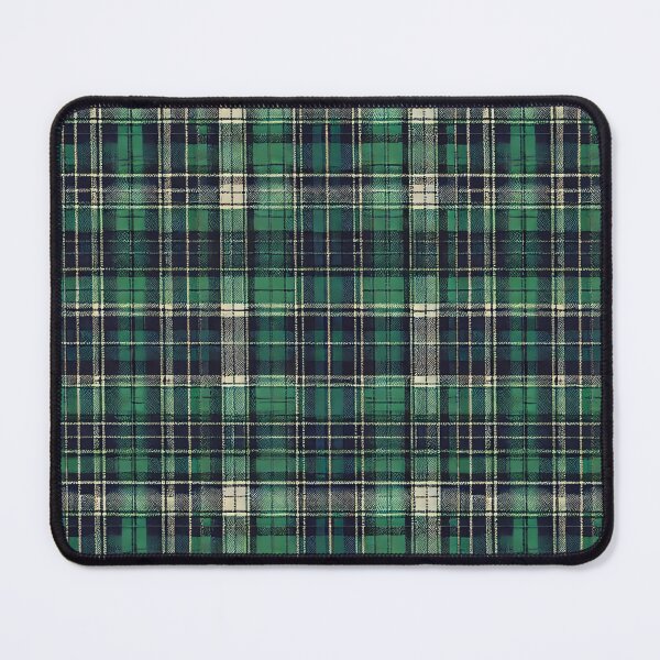 Item preview, Highland Tartan: A Timeless Green & Navy Plaid designed and sold by Meta2Physical.