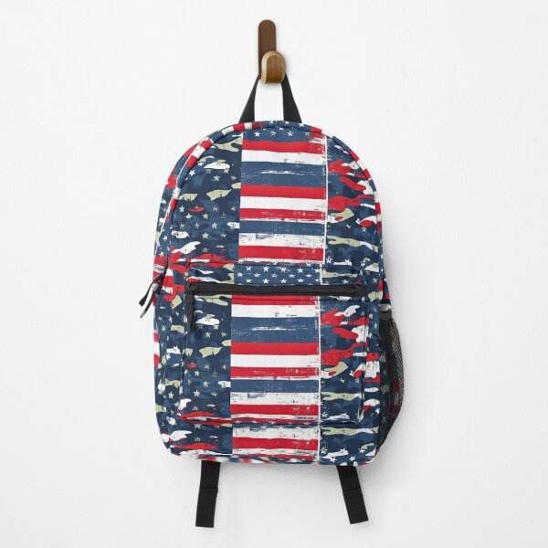 Artikelvorschau, Vintage Camouflage USA Vintage Flagge Patriotischer Entwurf entworfen und verkauft von CamouflageLab.