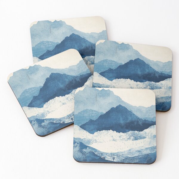 Item preview,  Powerful deep blue ocean waves crashing with white frothy foam, textured swirling water creating dramatic contrast, raw energy of nature’s movement. designed and sold by MystiS.