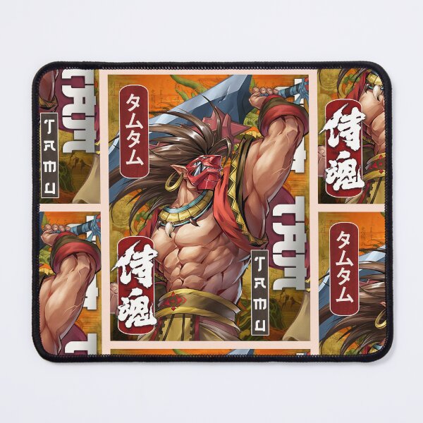 Item preview, Samurai Shodown Tam Tam Classic Retro Gaming Art  designed and sold by Back2Collage.