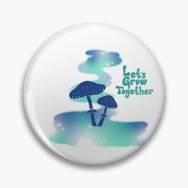 Item preview, Let's Grow Together – Fantasy Mushroom Design designed and sold by KA-Design-Art.