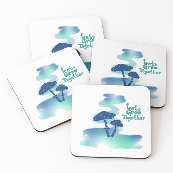Item preview, Let's Grow Together – Fantasy Mushroom Design designed and sold by KA-Design-Art.