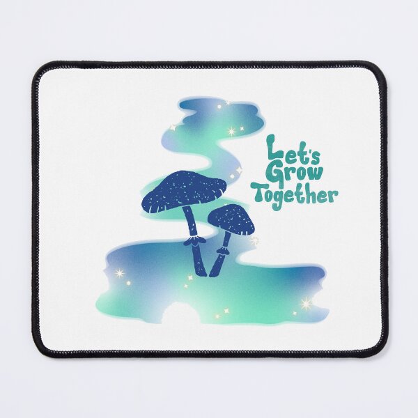 Item preview, Let's Grow Together – Fantasy Mushroom Design designed and sold by KA-Design-Art.