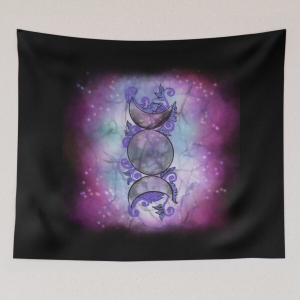 Item preview, triple moon, goddess symbol designed and sold by M-J-A-C.