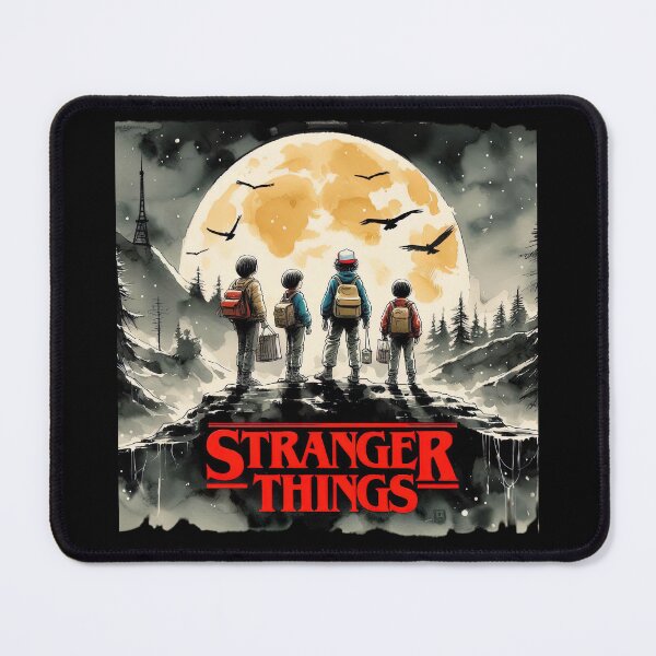 Item preview, Stranger Things Retro Moon Silhouette designed and sold by Retr0Tshirts.