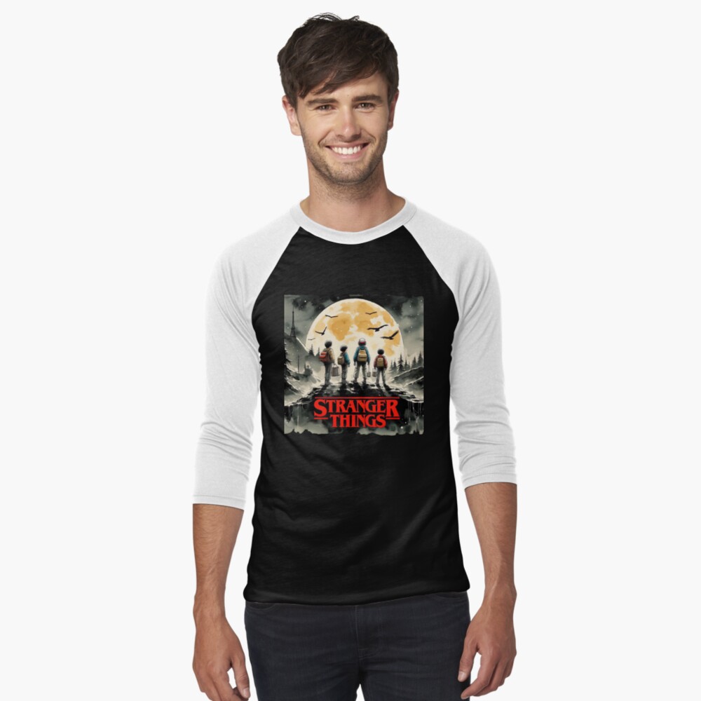 Item preview, Baseball ¾ Sleeve T-Shirt designed and sold by kazzoie.