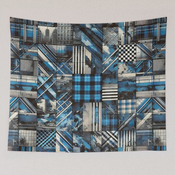 Item preview, Urban Camo Plaid: A Modern Fusion of Style & Function designed and sold by Meta2Physical.