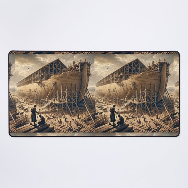 Item preview, "And This is the Fashion Which Thou Shalt Make It" – The Design of the Ark Verse: Genesis 6:15 (KJV) designed and sold by Meta2Physical.