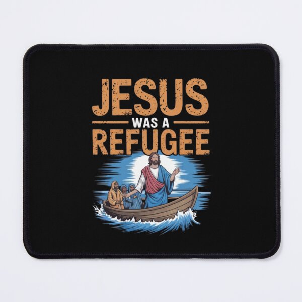 Item preview, Jesus was a refugee  designed and sold by Obinne.