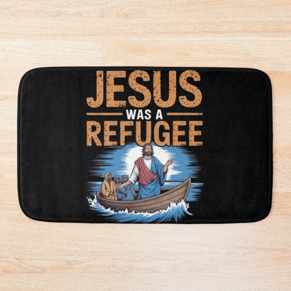 Item preview, Jesus was a refugee  designed and sold by Obinne.