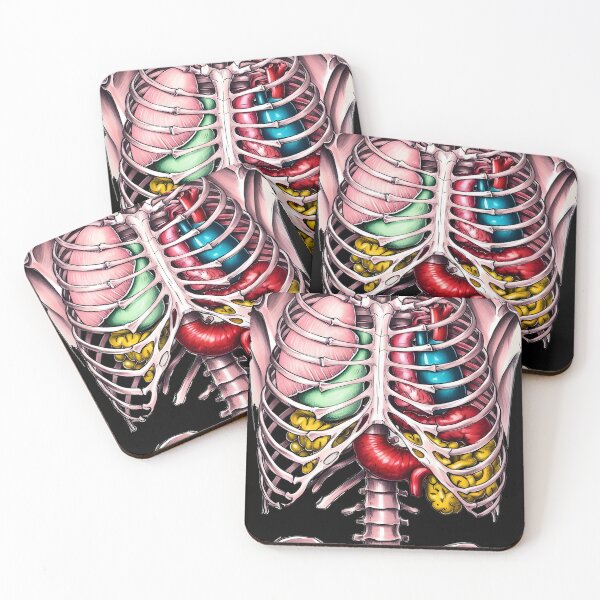 Item preview, Alien Anatomical Cross-Section – Sci-Fi Cyberpunk Design designed and sold by WAUZ.