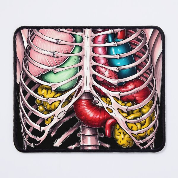 Item preview, Alien Anatomical Cross-Section – Sci-Fi Cyberpunk Design designed and sold by WAUZ.