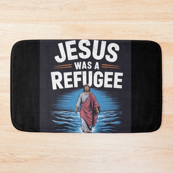 Item preview, CUTE JESUS WAS A REFUGEE  designed and sold by Obinne.
