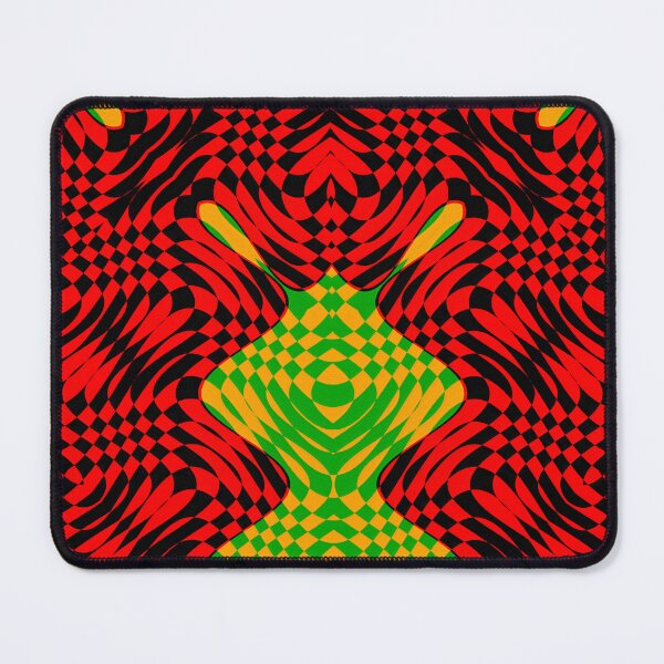 Item preview, VICTOR VASARELY VARIABLE GEOMETRY CHECKERBOARD ART DANCE PAINTING ##2 designed and sold by Ralek.
