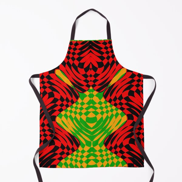 Item preview, VICTOR VASARELY VARIABLE GEOMETRY CHECKERBOARD ART DANCE PAINTING ##2 designed and sold by Ralek.