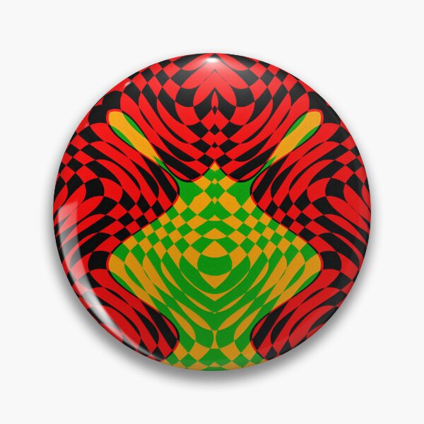 Item preview, VICTOR VASARELY VARIABLE GEOMETRY CHECKERBOARD ART DANCE PAINTING ##2 designed and sold by Ralek.