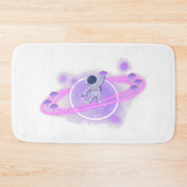 Item preview, Astronaut and Cosmic Mushrooms – Space Fantasy Art designed and sold by KA-Design-Art.