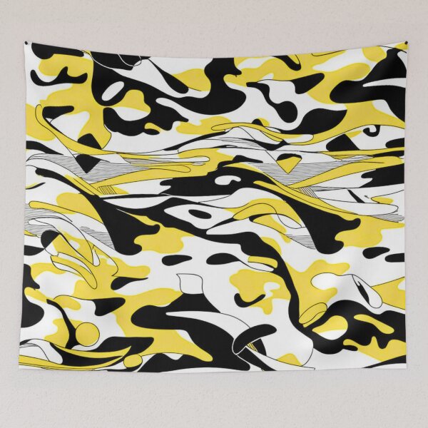 Item preview, Yellow Camo Stripe Camouflage Pattern designed and sold by CamouflageLab.