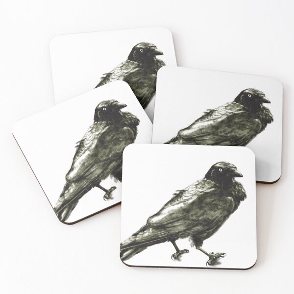 Item preview, Australian Raven Charcoal Style. Nuance Art designed and sold by FiresRoses-Art.