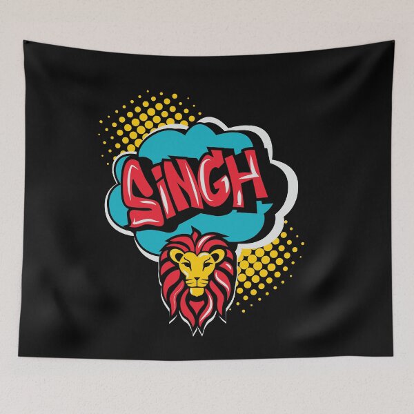 Item preview, Singh in Pop Art Style designed and sold by mindikr.