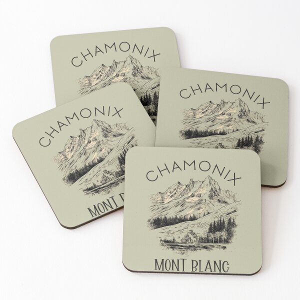 Item preview, Chamonix - Mont Blanc - Vintage Design designed and sold by GoodOldVintage.
