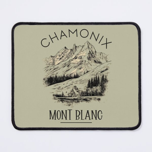 Item preview, Chamonix - Mont Blanc - Vintage Design designed and sold by GoodOldVintage.