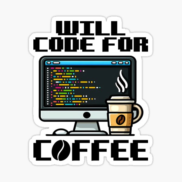 Artikel-Vorschau von WILL CODE FÜR KAFFEE - CODING GESCHENK, designt und verkauft von KEF Custom.
