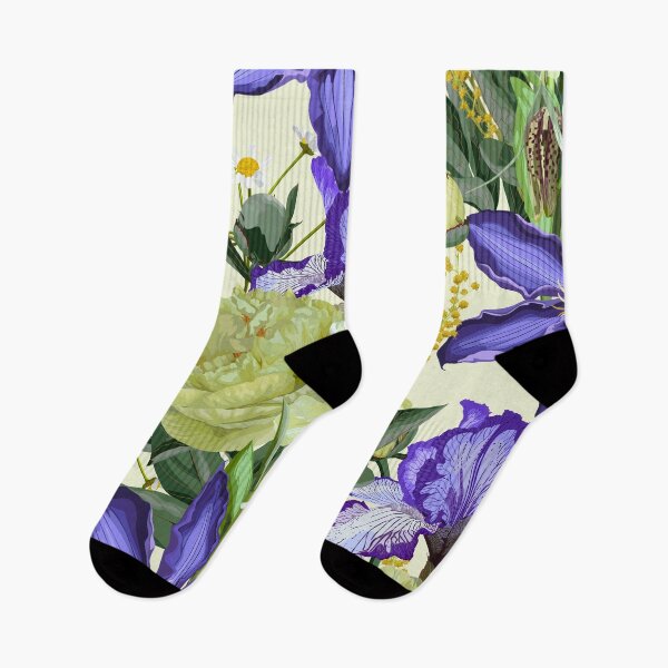 Item preview, Floral seamless pattern with summer and spring plants. designed and sold by MatyKotiv.