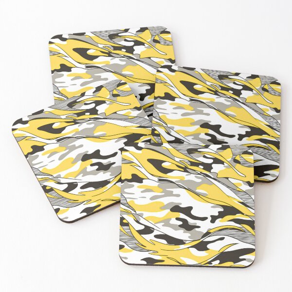 Item preview, Yellow Camo Stripe Camouflage Pattern designed and sold by CamouflageLab.