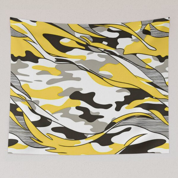 Item preview, Yellow Camo Stripe Camouflage Pattern designed and sold by CamouflageLab.