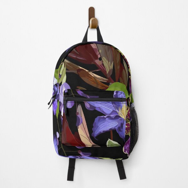 Item preview, Tropical floral seamless pattern with orchids and iris flowers. designed and sold by MatyKotiv.
