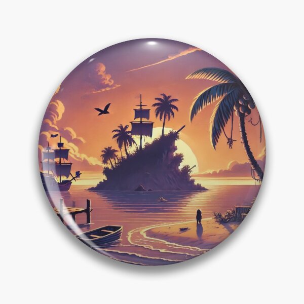 Item preview, Monkey Island inspiration, dream places designed and sold by Turro86.